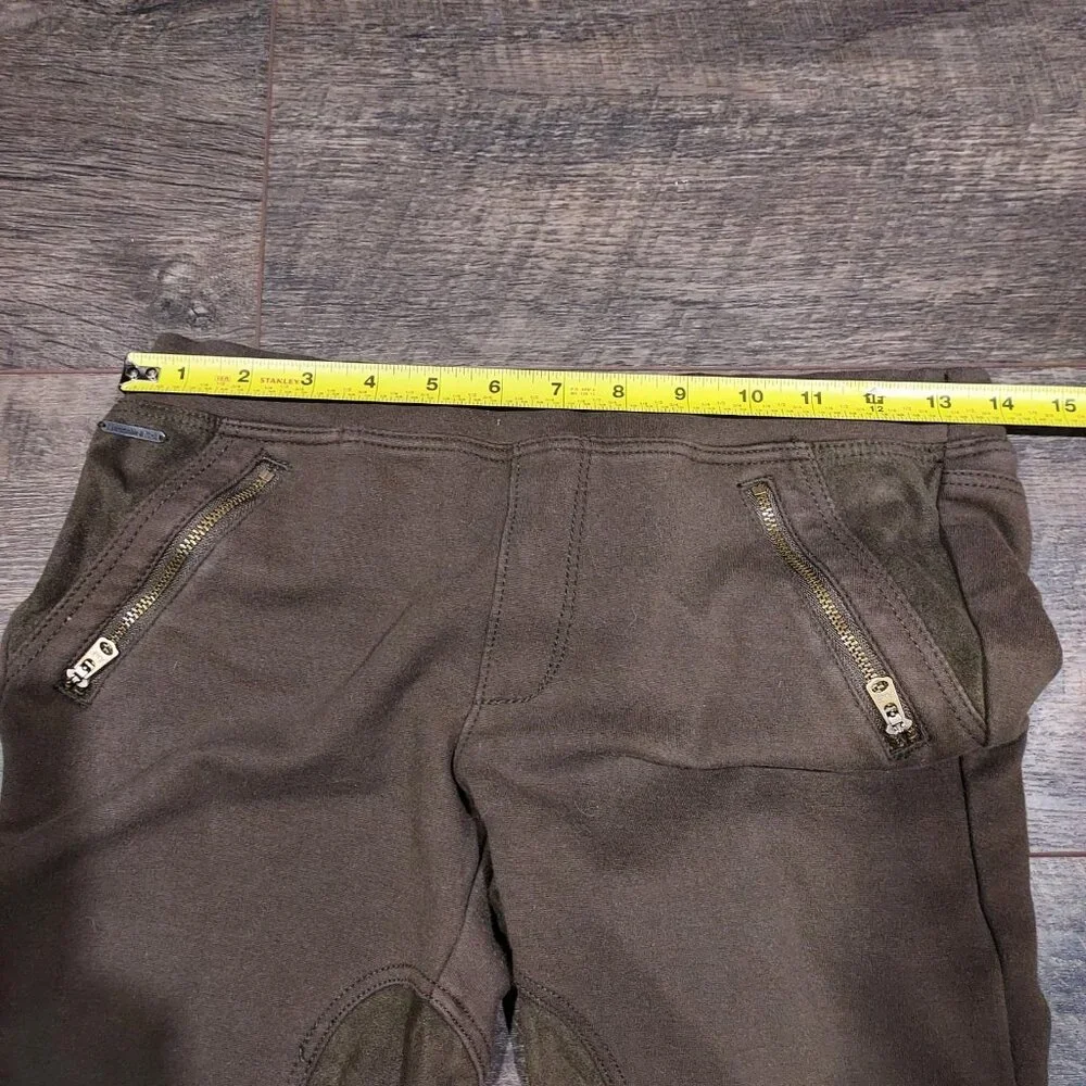 Abercrombie & Fitch Pants Youth Medium Brown Riding Equestrian Leggings - Picture 9 of 9